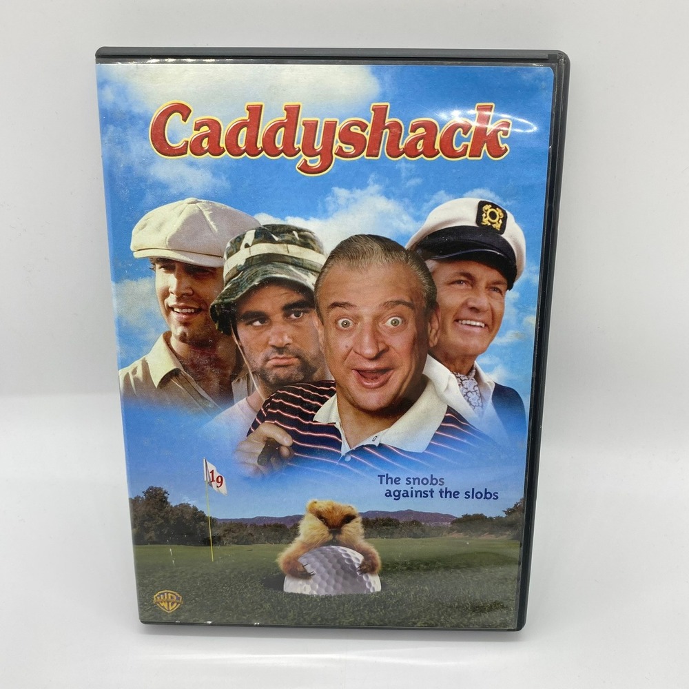 Warner Bros Caddyshack DVD Movie Unisex One Size Blue Good 1980 Comedy Classic